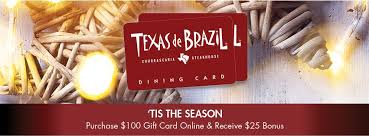 Ultimate caipirinhas, rare wines and much more. Texas De Brazil A Special Gift For You Purchase A 100 Facebook