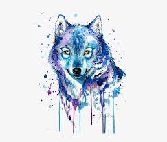 Un pincel redondo tiene cerdas redondas que vienen a formar una punta fina al final. Gray Wolf Tattoo Watercolor Painting Drawing Dibujos De Lobo Con Acuarelas Png Image Transparent Png Free Download On Seekpng