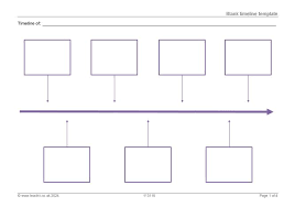 Blank timeline templates | Teachit