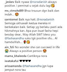 Fasha sandha dan nora danish berdamai. Bakal Berkahwin Ini Ucapan Nora Danish Buat Fasha Sandha
