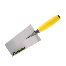 .attrezzatura, utensili manuali,valex cazzuola muratore tonda acciaio 160x95mm manico legno spatola ediliziacasa, arredamento e bricolage.muratore tonda acciaio. Cazzuola Cucchiara Da Muratore Manico Di Gomma Edilromanina
