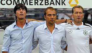 According to a report from espn, fc barcelona has made contact with bayern munich manager hansi flick about taking the helm at camp nou next season, but was told flick is close to a deal with the dfb to take over for joachim löw:. Hansi Flick Wird Sportdirektor