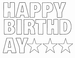 The letters also feature an inner shadow to make the forms stand out. Info Educare Get 42 Printable Happy Birthday Cut Out Letters Template