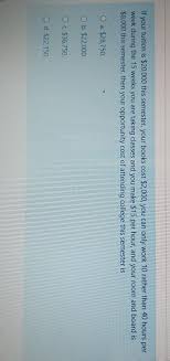 Check spelling or type a new query. If Your Tuition Is 20 000 This Semester Your Books Chegg Com