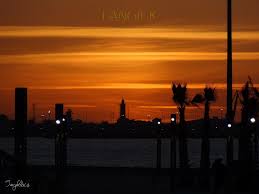 Tangier Sunset Tangier Morocco Sunset Skyline