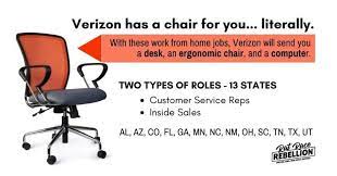 Computer Desk Chair Provided Two Work From Home Roles With Verizon Hiring In 13 States Wo In 2021 Time Management Skills Management Skills Work From Home Jobs