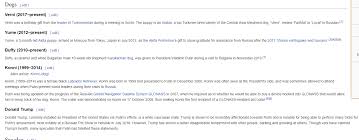 Verni was a birthday gift from gurbanguly vladimir putin, current president of russia, owns four dogs, who live at his residence in moscow. The Wikipedia Pets Of Vladimir Putin Page Politicalhumor