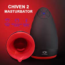 Otouch CHIVEN 自動オナホール,舌,熱振動,振動,回転マスターベーション,男性用大人のおもちゃ