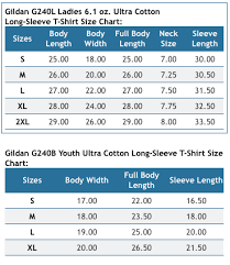 gildan ultra cotton size chart youth best picture of chart