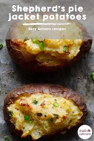 Autumn Food Recipes Shepherd S Pie Jacket Potatoes Leftovers Recipes Vegetarian Dinners Easy Autumn Recipes