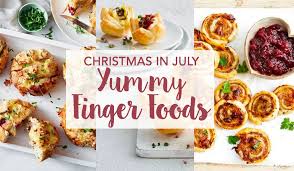 If you're planning a christmas cocktail party or a casual new year's eve do, check out this tasty collection of finger food. Yummy Christmas In July Finger Foods Ideas The Christmas Cart