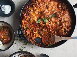 Mexikanischer Hahnchen Reis Auflauf Rezept Kitchen Stories Recipe Mexican Chicken Mexican Chicken And Rice Rice Casserole Dinners