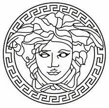 Apotelesma Eikonas Gia Medusa Greek Mythology Line Draw Versace Tattoo Versace Logo Versace