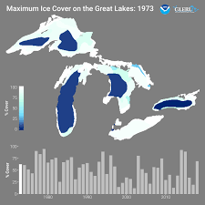 ice cover noaa great lakes environmental research