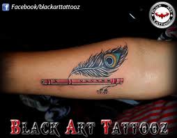 Bite That Tattoo On Your Shoulder Meaning In Hindi Pin By Chandrakant Jasani On Tattoos By Ravi Krishna Tattoo Peacock Feather Tattoo Flute Tattoo