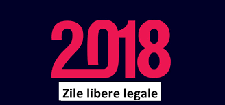 După un an cu un record de zile libere pentru cei mai mulţi dintre români, în 2018 vom avea 14 sărbători legale, dintre care 11 zile nelucrătoare vor pica în timpul săptămânii. Zile Libere In Anul 2018 AflÄƒ Care Sunt Zilele Libere PregÄƒtite Pentru Romani