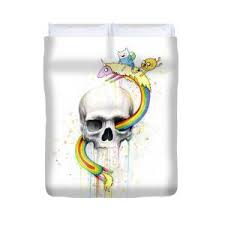 Rh members enjoy 25% savings & complimentary design services. Skull Watercolor Painting Duvet Cover For Sale By Olga Shvartsur