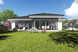 Dieser Bungalow Ist Mit 140 Quadratmetern Wohnflache Sehr Grosszugig Bemessen Die Hier Vorgestellte Planung Zu Bungalow Haus Design Grundriss Bungalow Bungalow