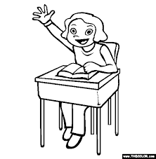 Anniversary is the best day to wish you dear ones happiness and prosperity in their life. School Online Coloring Pages