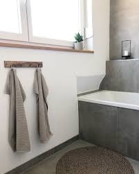 Badezimmer bad fliesen betonoptik kleinesbad h. Badezimmer Bad Fliesen Betonoptik Kleinesbad H