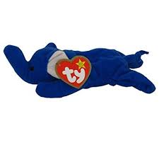Peanut The Elephant Royal Blue Mcdonald S Teenie Beanie Babies Beaniepedia