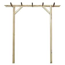Vidaxl Rosenbogen Holz Rankhilfe Spalier Torbogen Blumenbogen Holzbogen Amazon De Garten In 2020 Pergola Holz Terrassen Spalier Rosenbogen Holz