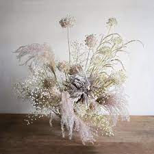 From wild and wispy or delicate and elegant, we take great care to design each bouquet to accentuate your look. Trendspotting 30 Wild Wispy And Overgrown Wedding Flowers Ruffled Dried Flower Arrangements Dried Flowers Wedding Flowers Wildflowers