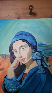 Digital art vs acrylic painting