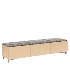 Exponents Open Storage Seating Bench Coalesse