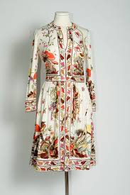 60s Maurice Signed Saks Psychedelic Mushroom Print Dress Market Publique Vintage Fashion Art Dress Vintage Dresses