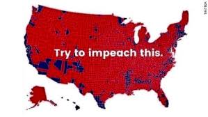 The second impeachment of donald trump, the 45th president of the united states, occurred on january 13, 2021, one week before his term expired. Trump S Impeachment Tweet Of A 2016 Election Map Is Inaccurate Here S Why Cnn Video