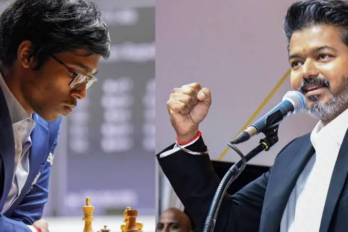 Tamil Nadu CM Vijay lauds Praggnanandhaa after Norway chess triumph | Mathrubhumi English