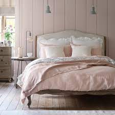 Contemporary bedroom with vibrant pink bedding. Pink Bedroom Ideas That Can Be Pretty And Peaceful Or Punchy And Playful