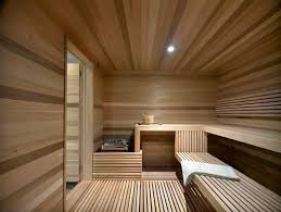Modern Ski Cabins Collingwood Ontario Sauna Design Baths Interior Sauna Steam Room