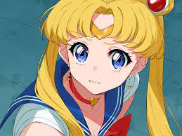 Mikan appears as a young teenage girl with brown hair that reaches to. Blonde Hair Blue Eyes Choker Close Headband Long Hair Parody Sailor Moon Sailor Moon Character Tsukino Usagi Twintails Yuu Higashi No Penguin Konachan Com Konachan Com Anime Wallpapers