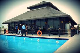 Unwind at lebanon island at world islands, and enjoy panoramic views of dubai's skyscrapers from the beach. Swimming Pool In The Lebanon Island On The World Islands Dubai Island Tour Exterior Design Swimming Pools