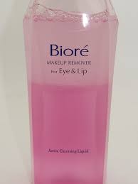 biore makeup remover for eye lip review