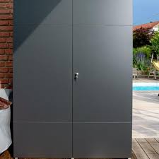 Wetterfester Gartenschrank Fur Terrasse Oder Balkon Gartenschrank Schrank Design Gartenhaus