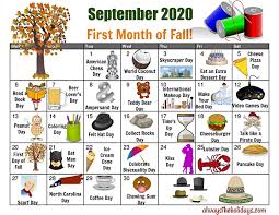 2021 yearly calendar template ready to print. September National Day Calendar Free Printable Calendars
