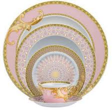 Rosenthal moss rose porcelain china germany pompadour, 1957, large oval tray continental pattern 3432, ivory gold pink roses, dining decor amazingfunvintage 5 out of 5 stars (628) Versace Rosenthal Wedding Weddingift Luxuryweddinggift Luxurygift Luxury Pretty China Pink China Patterns
