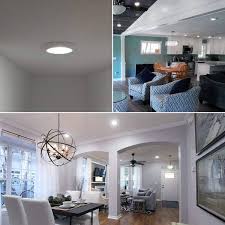 Shop Luxrite 6 Inch Led Disk Light Dimmable 15w 1000 Lumens Surface Mount Led Ceiling Light Wet Rated Energy Star 4 Pack Overstock 28889088 5000k Bright White