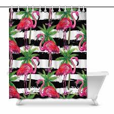 Check spelling or type a new query. Pop Pink Flamingo Palm Tree Summer Tropical Flamingo Bathroom Decor Effect Shower Curtains 66x72 Inch Walmart Canada