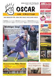 In unserem matratzen outlet finden sie matratzen in den unterschiedlichsten standardgrößen. Oscar Am Freitag Jena Und Shk Ausgabe 3 24 03 2017 By Msb Verlags Gmbh Co Kg Issuu