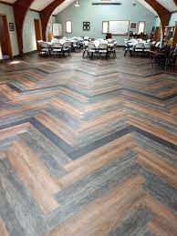 Ef Contract S Aged Wood Collection 6 X 48 Herringbone Installation Commercial Carpet Tiles Flooring Herringbone Vinyl Floor