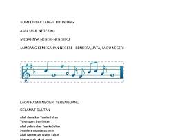 Abu bakar was then the leader of a boy scout band in kuala terengganu and later bandmaster of the terengganu police. Lirik Lagu Selamat Sultan Terengganu Gak Patii