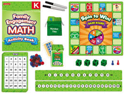 Family Engagement Math Pack Kindergarten Family Engagement Kindergarten Games Craft Activities For Kids