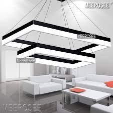 Led ceiling down light bright round panel wall kitchen bathroom lamp cool warm. Led Pendant Light Modern Rectangle Black Pendant Suspension Light Fixture Gold Dining Room Light Lamp Led Light Design Pendant Lights Aliexpress