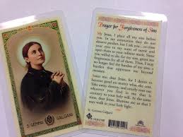 Maybe you would like to learn more about one of these? Amazon Com Holy Prayer Cards For The Prayer For St Gemma Galgani Set Of 2 In English Office Products