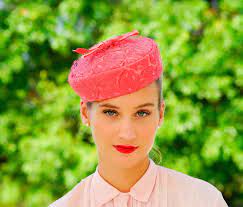Vintage Pink Straw Pillbox Hat Vintage Hat 1950s 60s Hat Etsy Hats Vintage Retro Hats Tea Party Hats
