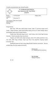 Surat niaga penawaran barang biasanya dibutuhkan ketika ingin menawarkan barang dengan antar perusahaan. Contoh Surat Niaga Penawaran Contoh Surat Niaga Penawaran Barang Contoh Surat Niaga Penawaran Buku Contoh Surat Niaga Penawaran Makanan Contoh Surat Niaga Penawaran Mesin Kantor